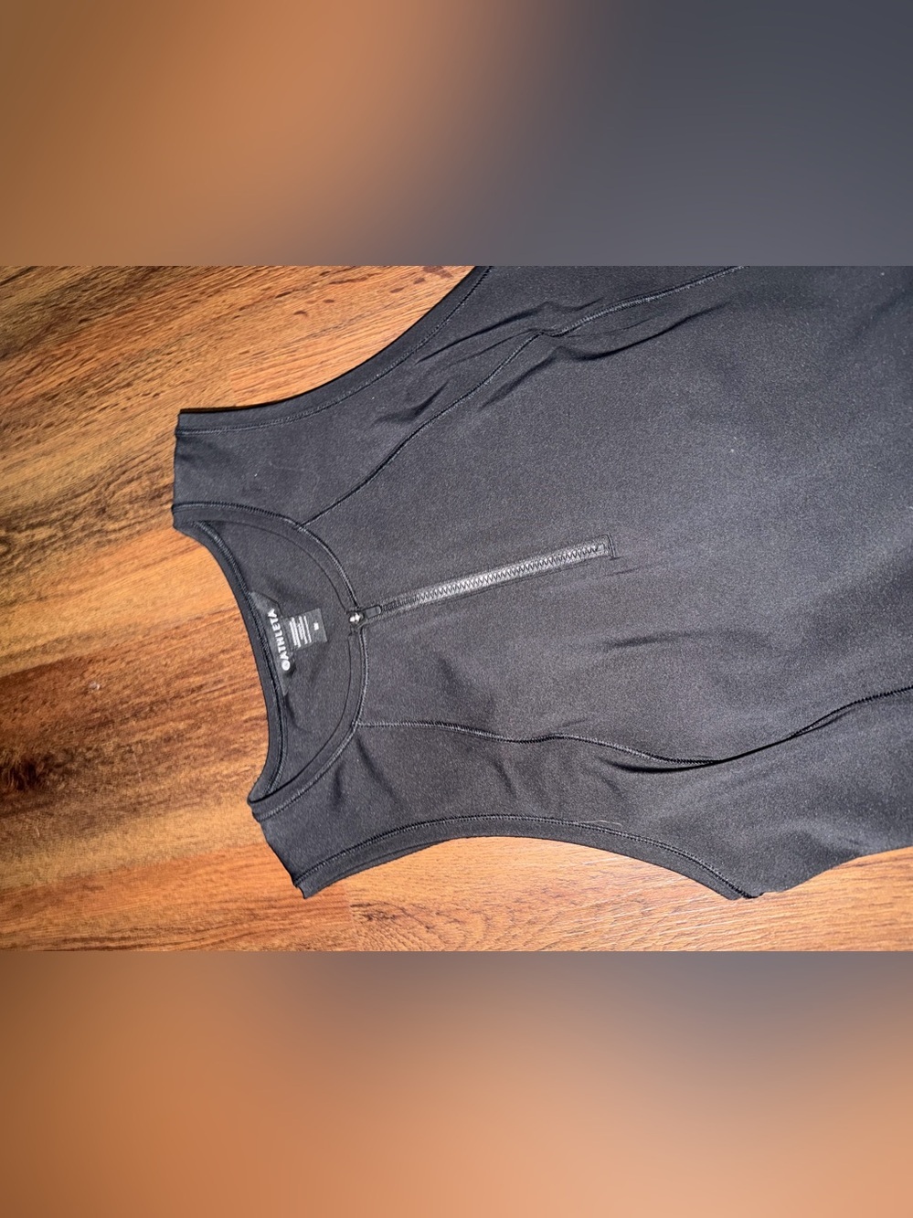 Nwot Athleta ACE Tennis Dress Jersey Dress black casual active summer 90$ - Picture 6 of 9